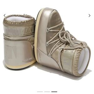 Moon Boot Adult Gold Winter Boots